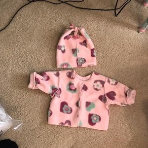 Seeds Corky & Company Infant Coat and Hat- Size ML